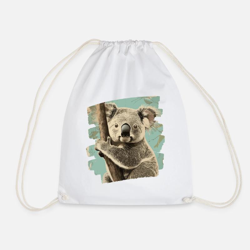 Koala Bär - Turnbeutel - Weiß
