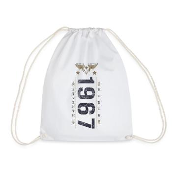 Edition Limitée 1967 Anniversaire Force et Honneur - Sac de sport léger - blanc - Devant