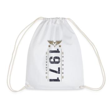 Edition Limitée 1971 Anniversaire Force et Honneur - Sac de sport léger - blanc - Devant