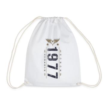 Edition Limitée 1977 Anniversaire Force et Honneur - Sac de sport léger - blanc - Devant