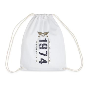 Edition Limitée 1974 Anniversaire Force et Honneur - Sac de sport léger - blanc - Devant