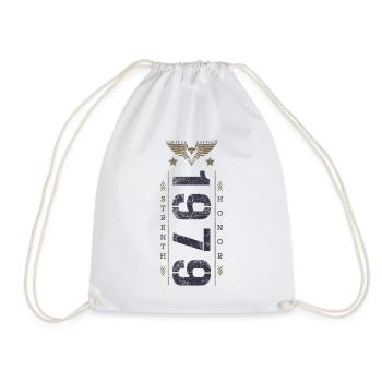 Edition Limitée 1979 Anniversaire Force et Honneur - Sac de sport léger - blanc - Devant