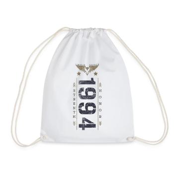 Edition Limitée 1994 Anniversaire Force et Honneur - Sac de sport léger - blanc - Devant