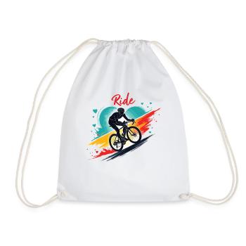 Vélo de route Vélo de route Vélos de route pour les amateurs de cyclisme Motard - Sac de sport léger - blanc - Devant