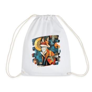 Renard - Sac de sport léger - blanc - Devant