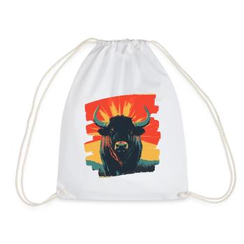 Buffle - Sac de sport léger - blanc - Devant