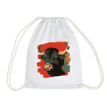 Buffle - Sac de sport léger - blanc - Devant