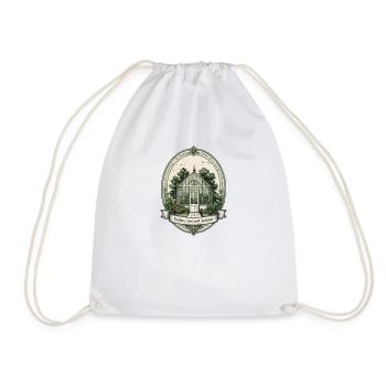 Home Sweet Home Greenhouse - Drawstring Bag - white - Front