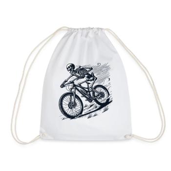 VTT Vélo Skeleton Adventure Retro - Sac de sport léger - blanc - Devant