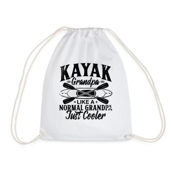 Kayak Papi comme un Papi normal juste plus frais - - Sac de sport léger - blanc - Devant