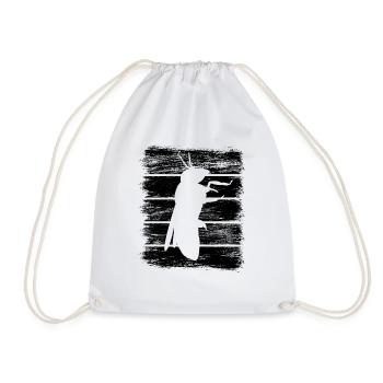 Abeille - Sac de sport léger - blanc - Devant