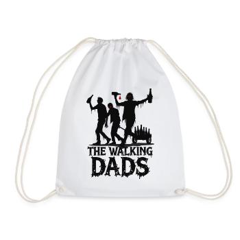 The Walking Dads – Vatertag Junggesellenabschied - Turnbeutel - Weiß - Vorne