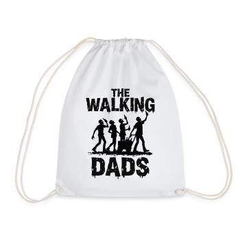 The Walking Dads – Vatertag Junggesellenabschied - Turnbeutel - Weiß - Vorne