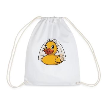 Rubber Duck Bride - Sac de sport léger - blanc - Devant