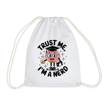 Croyez-moi, je suis un nerd Nerd qui dit pour les vrais geeks - Sac de sport léger - blanc - Devant