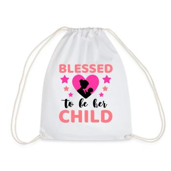 Mom Saying Mother's Day Mom Dear Mom - Drawstring Bag - white - Front
