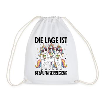 La situation est l’ivresse - Sac de sport léger - blanc - Devant
