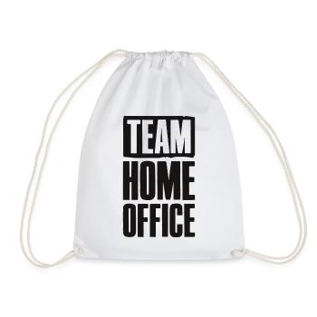 Team Home Office Online Business Affiliate - Drawstring Bag - white - Front