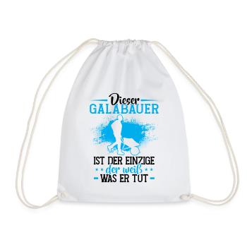 L’agriculteur paysagiste est le seul jardinier paysagiste - Sac de sport léger - blanc - Devant
