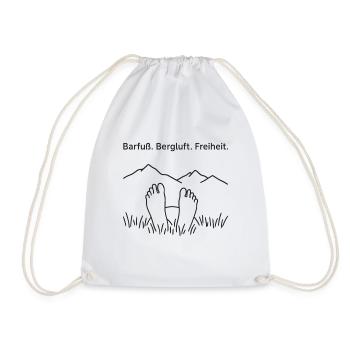 Montagne aux pieds nus Air Liberté - Sac de sport léger - blanc - Devant