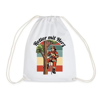 Sauveur de cœur - Sac de sport léger - blanc - Devant