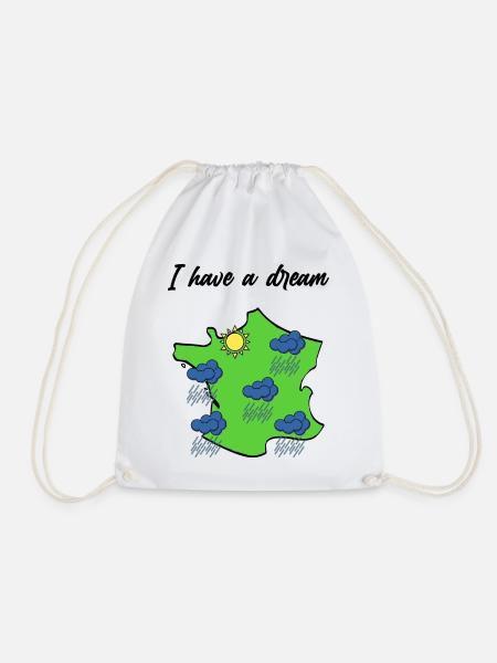 Soleil de Normandie Geschenkidee für stolze Normannen - Turnbeutel - Weiß