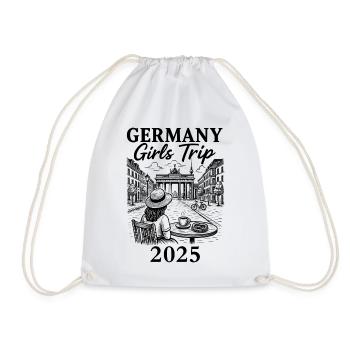Germany Girls Trip 2025 - Turnbeutel - Weiß - Vorne