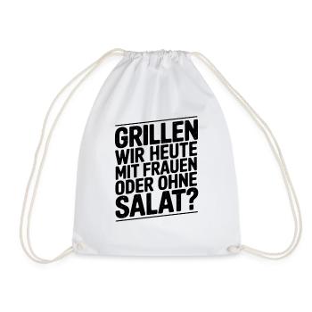 Berge Rufen Wanderlust The Mountains Are Calling - Drawstring Bag - white - Front