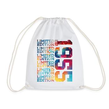 LIMITED EDITION 1955 71 YEARS 71ST BIRTHDAY - Drawstring Bag - white - Front