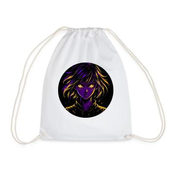 Illustration d’héroïne mystique - Sac de sport léger - blanc - Devant