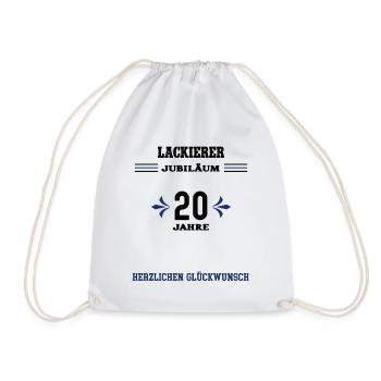 Painter 20th anniversary Twentieth anniversary - Drawstring Bag - white - Front