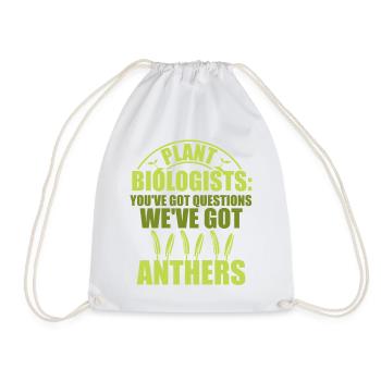 Professeur de biologie Biologiste Biologiste en microbiologie - Sac de sport léger - blanc - Devant