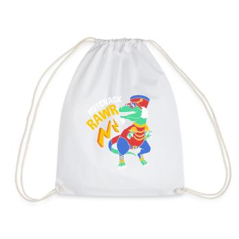 Nutcracker Christmas - Drawstring Bag - white - Front