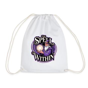 Magicien – Le sort intérieur - Sac de sport léger - blanc - Devant