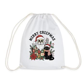 Merry Creepmas - Turnbeutel - Weiß - Vorne
