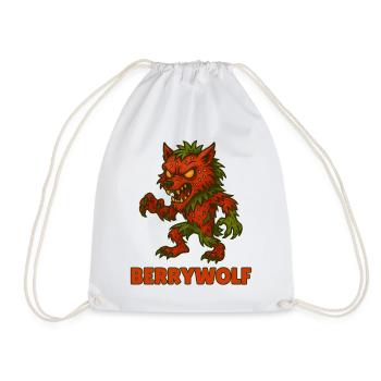 Funny Vegetable Monster – Halloween Fun - Drawstring Bag - white - Front