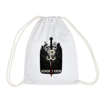 Honor i Krew Art de la résistance polonaise - Sac de sport léger - blanc - Devant