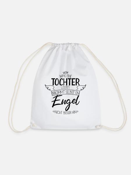 Beste Tochter der Welt - Turnbeutel - Weiß