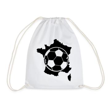 France Soccer Soccer - Drawstring Bag - white - Front