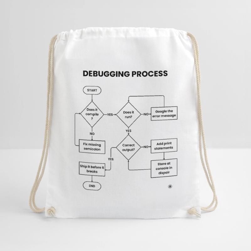 Debugging Process - Ship It Before Breaks Gift Drawstring Bag
