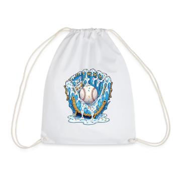 Baseball Glove Bold Fan Favorite Catching Spirit - Sac de sport léger - blanc - Devant