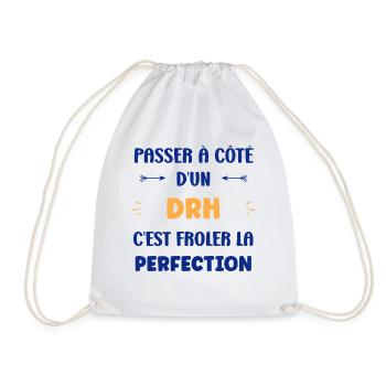 Passer à côté d’un DRH : Perfection - Sac de sport léger - blanc - Devant