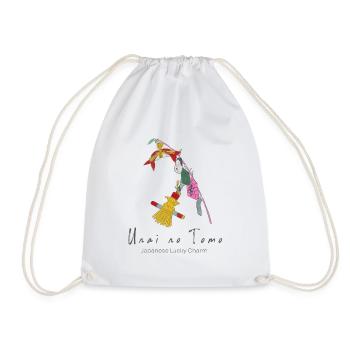 Unai no Tomo - Lucky Charm Guirlande Artisanat japonais - Sac de sport léger - blanc - Devant
