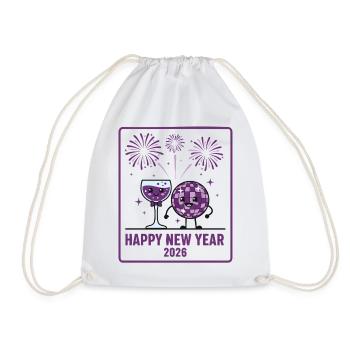 Célébration de la fête des feux d’artifice du Bon Nouvel An 2026 - Sac de sport léger - blanc - Devant