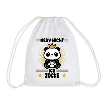 Ne t’énerve pas ! Je joue - Sac de sport léger - blanc - Devant