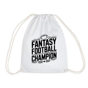 Champion de Fantasy Football - Sac de sport léger - blanc - Devant