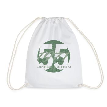 55e anniversaire 1971 cadeau pour hommes et femmes - Sac de sport léger - blanc - Devant