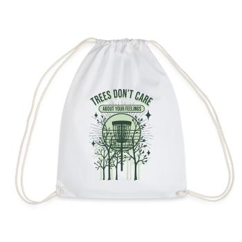 Les arbres ne se soucient pas de vos sentiments Disc golf - Sac de sport léger - blanc - Devant