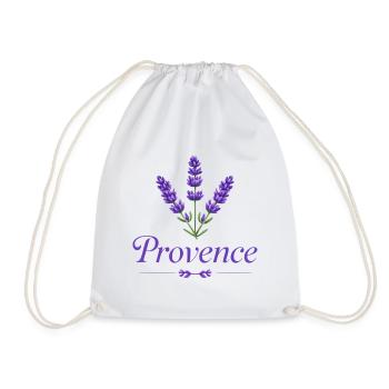 provence_lavance - Drawstring Bag - white - Front