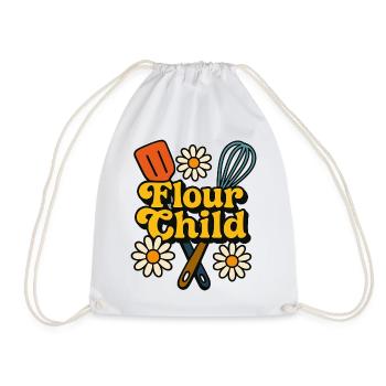 L’Art de la Cuisson Enfant de la Farine - Sac de sport léger - blanc - Devant